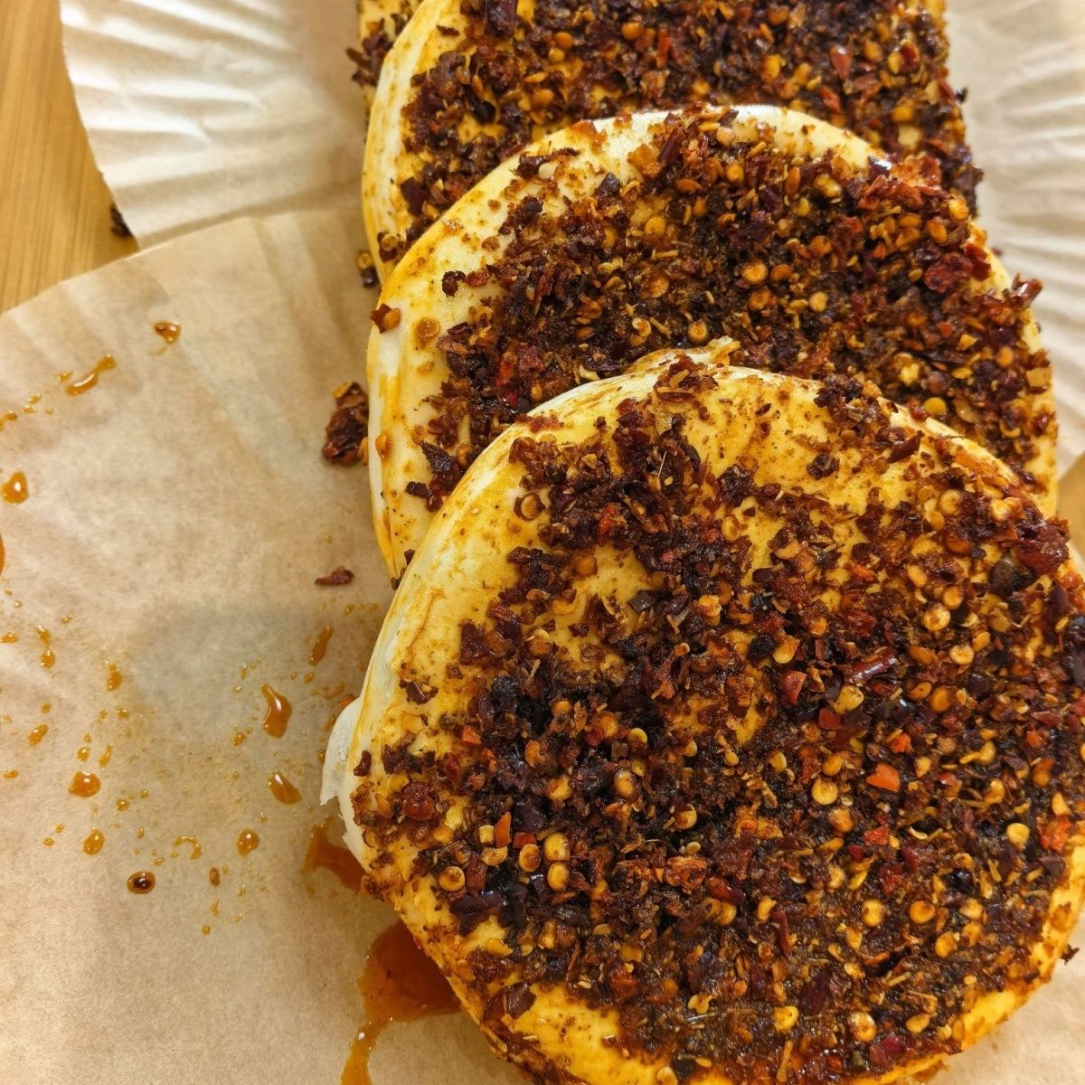 辣子麻辣现做发网烤饼馍456.00g
