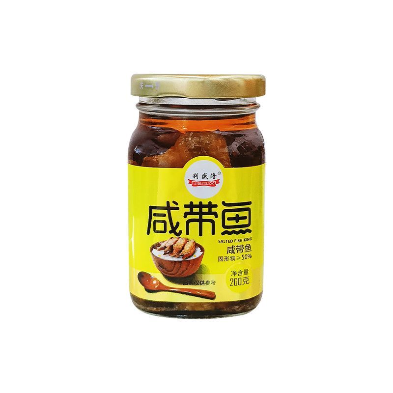 带鱼潮汕产油罐头饭菜早餐佐餐利