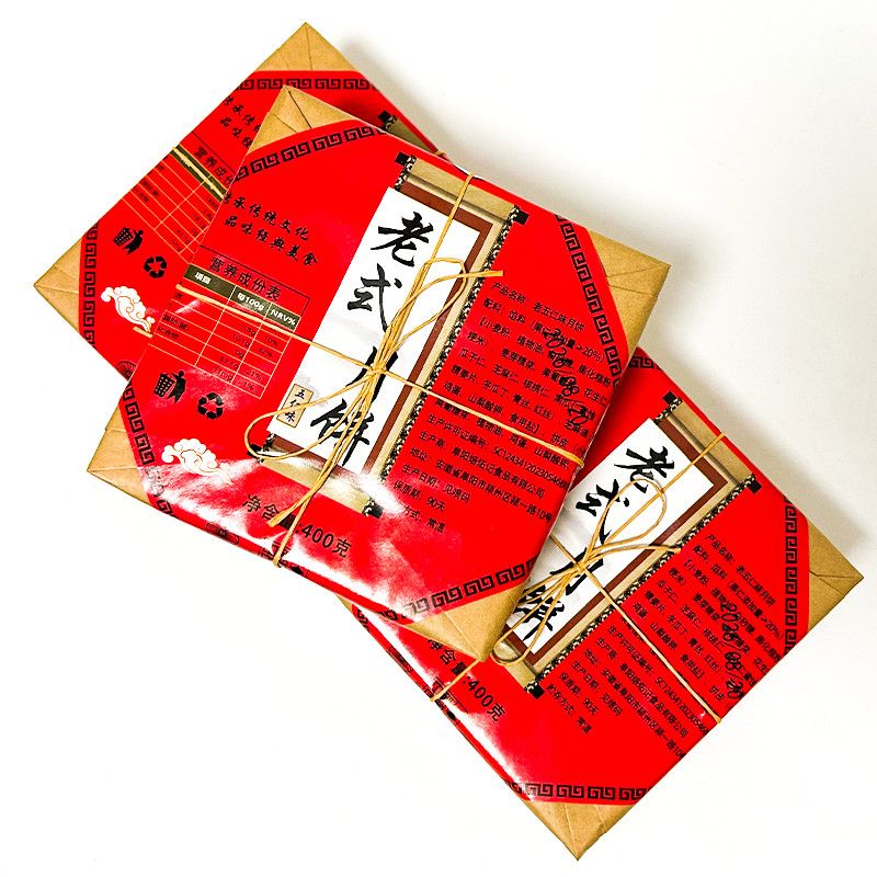 7080老式月饼果仁手工五456.00g