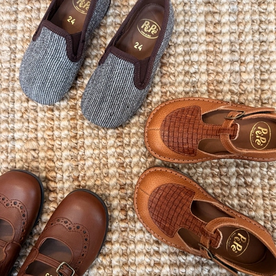 pepe26ss春夏儿童经典百搭丁字鞋皮鞋芭蕾鞋饼干鞋儿童鞋