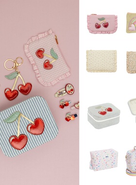 Mimi lula26春夏可爱卡通收纳包化妆包手提包斜挎包儿童可爱翅膀