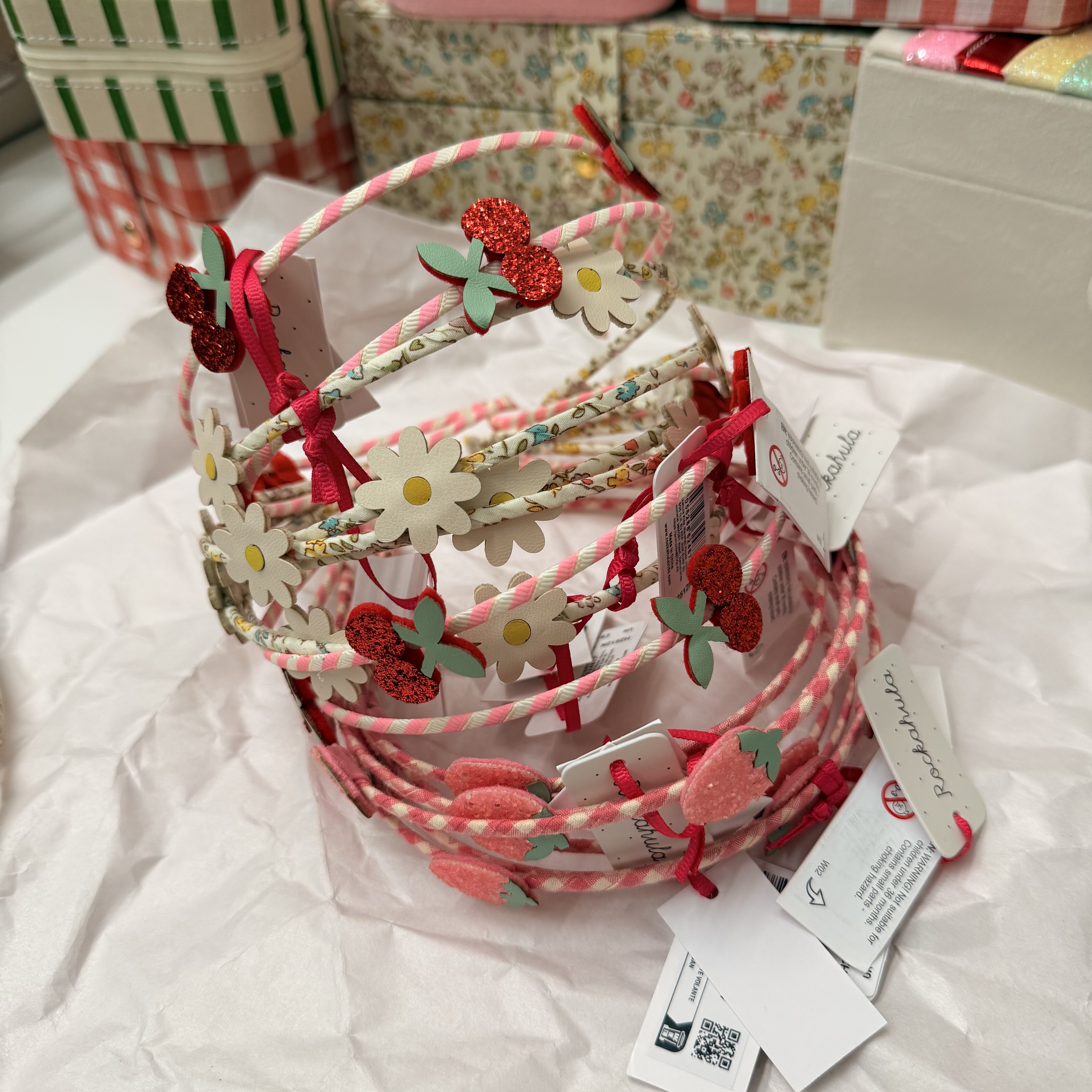 童心家现货英国Rockahula 26ss发箍儿童发饰可爱卡通发箍