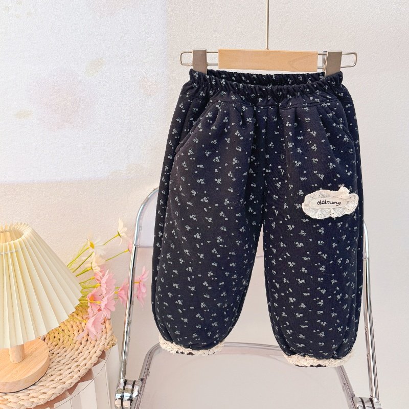 女童羊羔绒裤子冬装2025新款洋气儿童外穿长裤宝宝保暖加绒束脚裤,童装/婴儿装/亲子装,裤子,淘宝优惠券,粉丝福利购,淘宝优惠卷