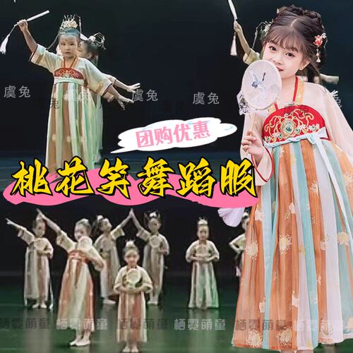 桃花笑小城蝶梦舞蹈服装