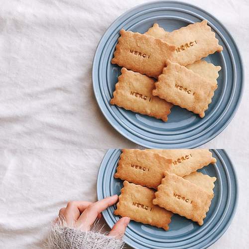 现货日本cakeland字母套装饼干