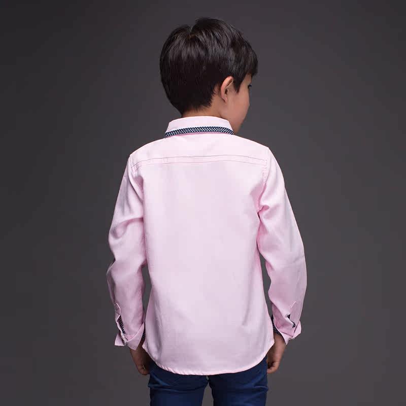 Chemise garcon à manche longue - Ref 2076025 Image 4