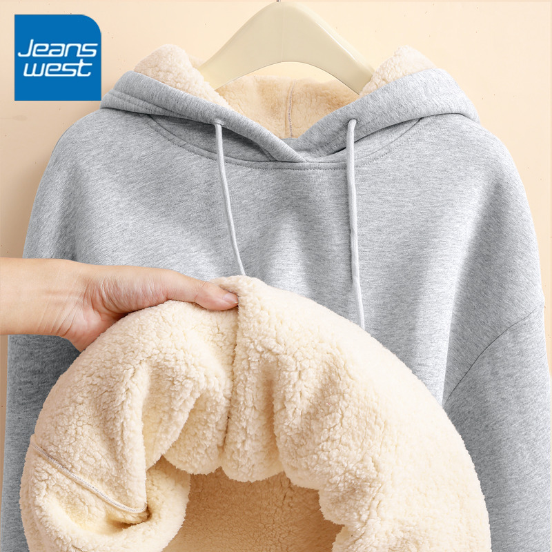 真维斯连帽卫衣女秋季2025年新款