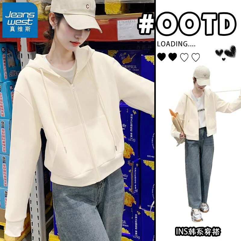 KWV真维斯外套女款2026新款爆款春秋款独特超好看女士短休闲外
