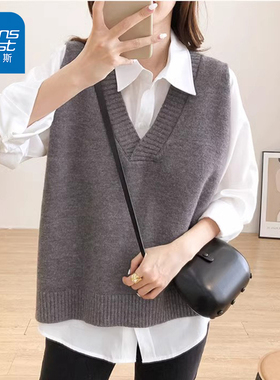 KPP真维斯女式针织衫2025秋季新款时尚百搭毛针织衫上衣女款衣服