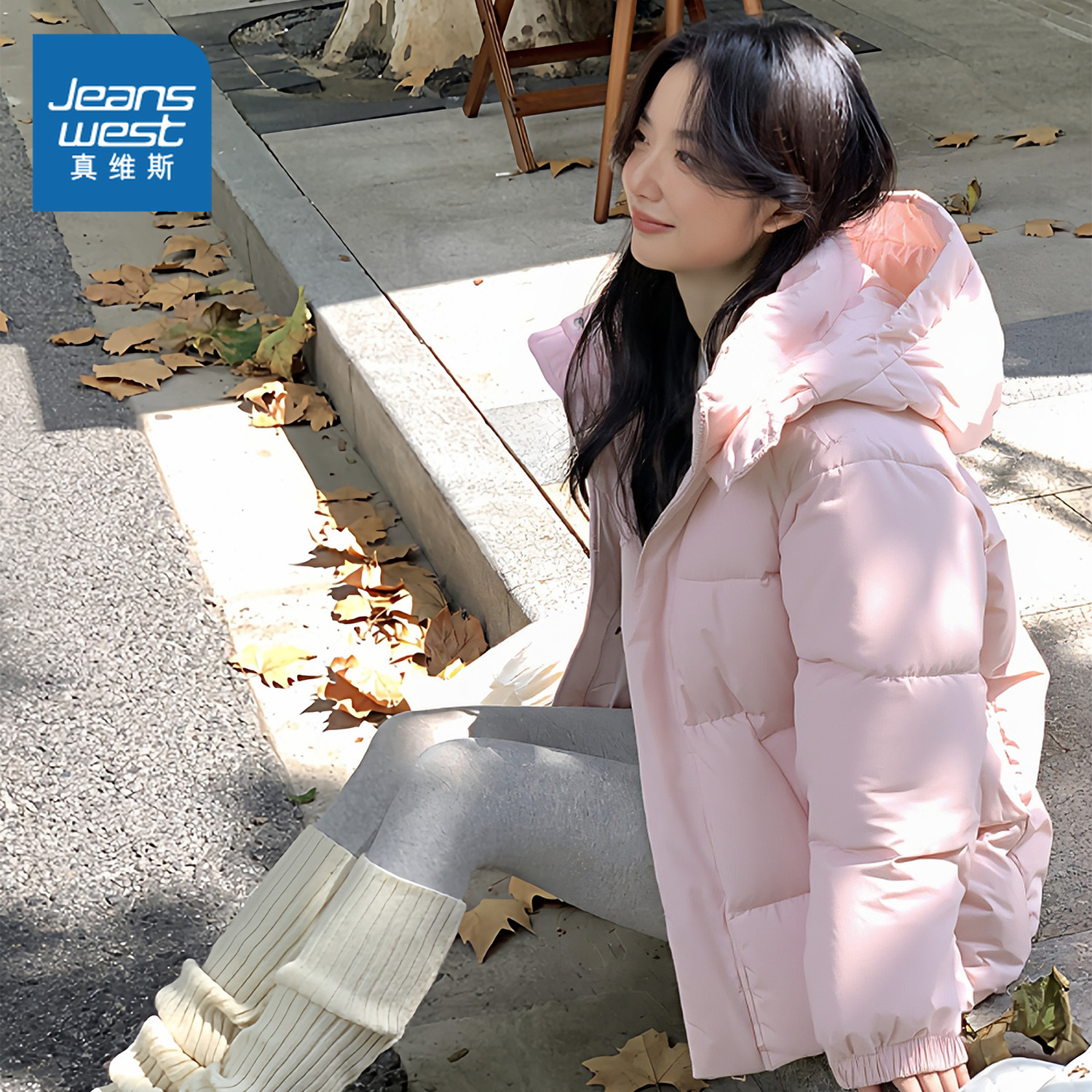 真维斯棉服外套女冬季新款