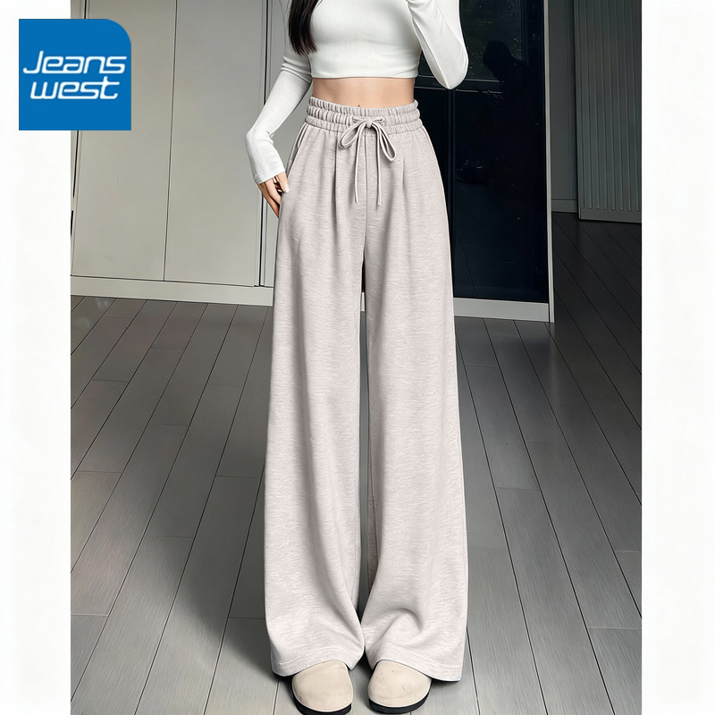 真维斯加绒糯米裤女款2025新款