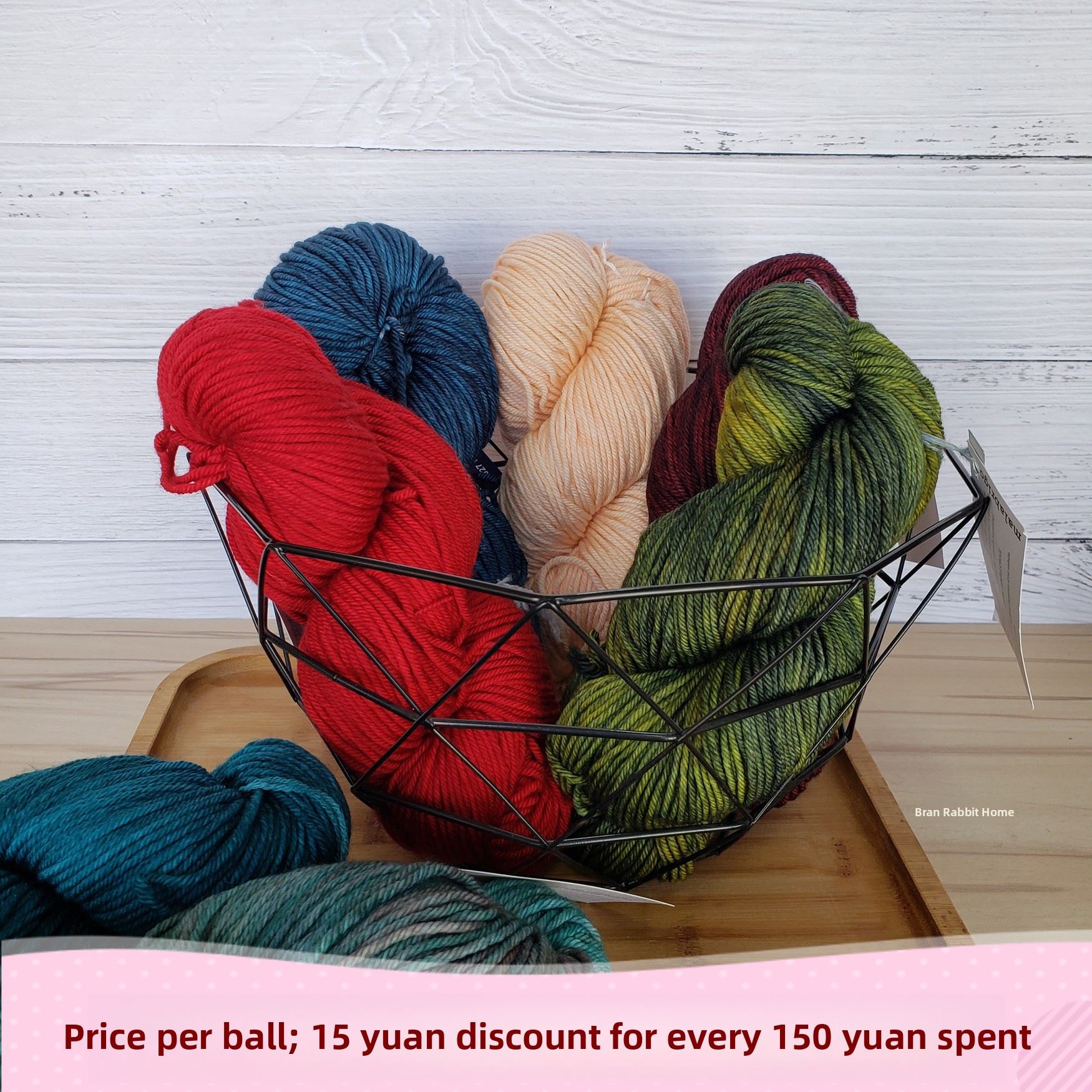 Malabrigo Rios进口中粗毛线乌拉圭手染线美利奴羊毛线100克192米