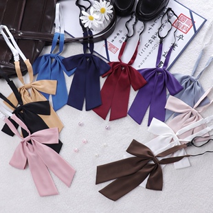 原创jk领结【檀紫木】日系JK制服衬衫水手服雪纺学院风学生毕业女