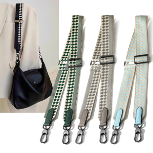 3.8cm可调节织带适用于 于LONGCHAMP包hobo包包改造斜挎肩带替换