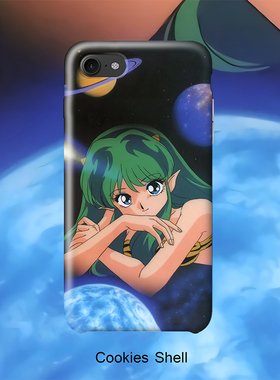 福星小子 手机壳亮面磨砂硬壳iPhoneX 67plus半全包