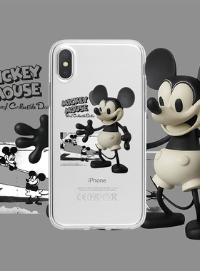 Cookies Shell  经典米奇 透明手机壳软壳iPhoneX 6 7plus全