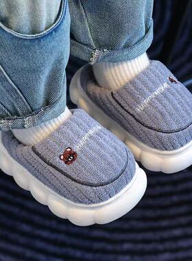 儿童棉拖鞋室内家居毛绒秋冬毛拖鞋冬季棉鞋男童女童宝宝拖鞋小孩