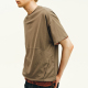T恤 「棉麻莱赛尔」插袋剪裁短袖 NONRADICAL