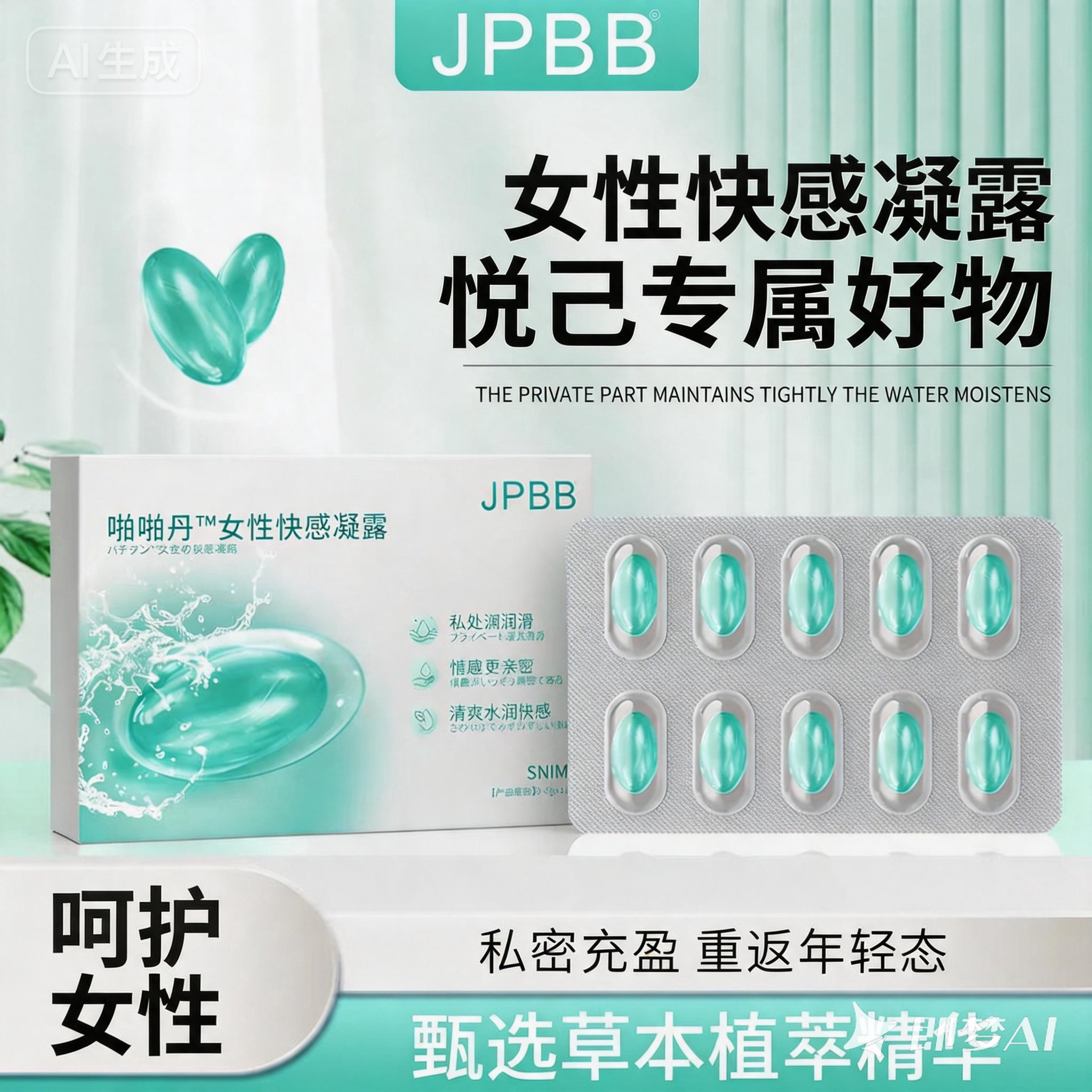 女性私密保养补水提升快感