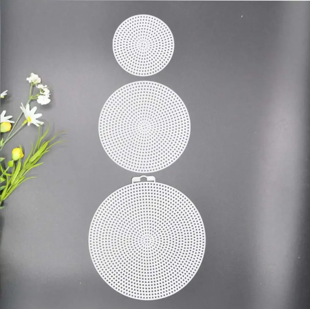 圆形网格片塑料网格版