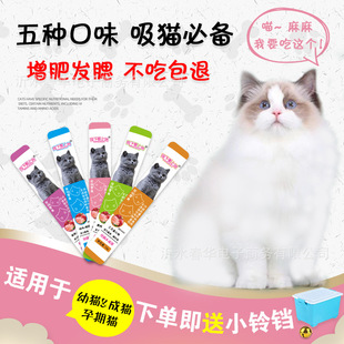 陛下爱上她宠物食品零食猫条16g/支猫咪营养条幼猫代发小猫猫粮