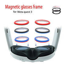 For Meta quest3磁吸镜框红蓝vr眼镜智能配件quest 3近视远视镜片