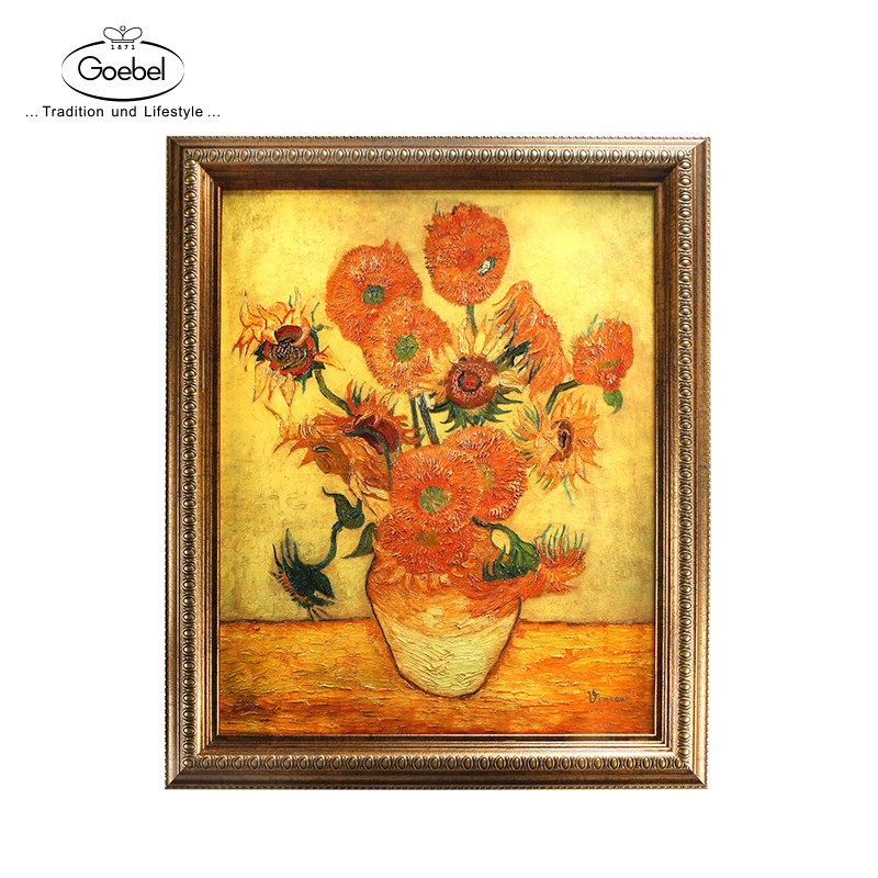 Goebel德国进口瓷板画欧式陶瓷客厅装饰画玄关挂画艺术品梵高挂画,家居饰品,现代装饰画,淘宝优惠券,粉丝福利购,淘宝优惠卷