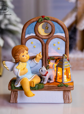 德国进口Goebel陶瓷摆件人物瓷偶装饰品办公室桌面装饰品艺术礼品