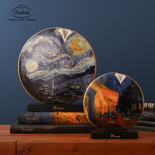 德国进口陶瓷花瓶轻奢装饰品摆件