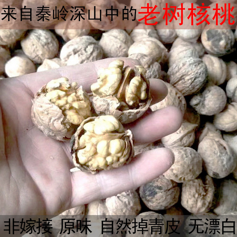 核桃原味秦岭本地核桃陕西汉中特产核桃原味山核桃1份4斤原味核桃