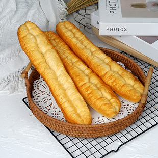 仿真油条模型假面包油炸食物干蒸烧卖早点摆件儿童玩道具样板装 饰