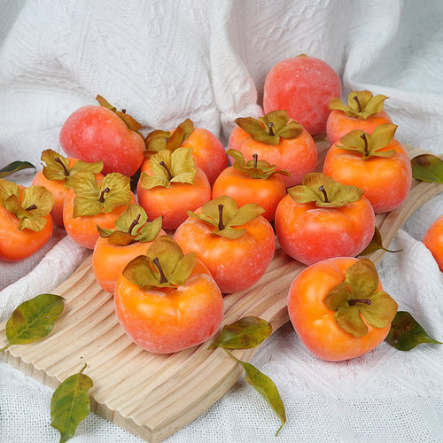 仿真柿子模型道具用品