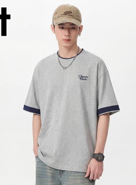 it:CHOCOOLATE夏季凉感短袖T恤男女2026新款休闲百搭情侣潮牌上衣