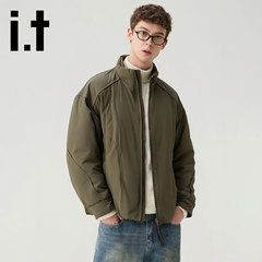 it:CHOCOOLATE棉服男2025冬季新款加绒加厚保暖外套宽松休闲夹克