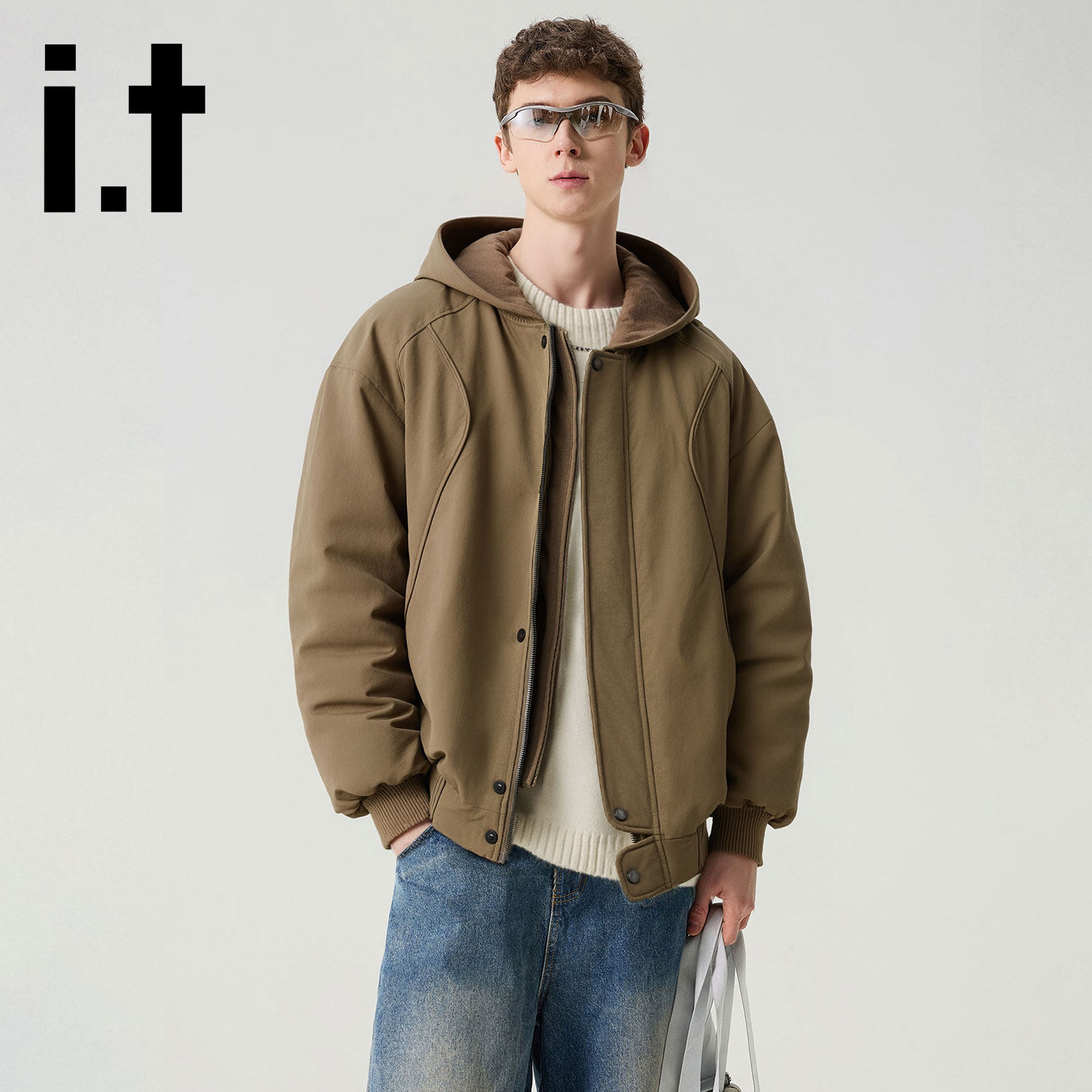 itCHOCOOLATE90白鸭绒羽绒服