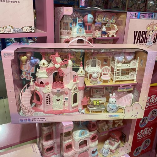 雅斯妮小兔子女孩4-7城堡卧室