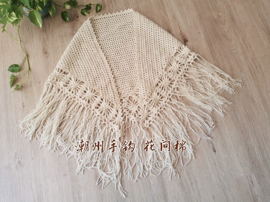 围巾复古文艺毛线披风斗篷罩衫