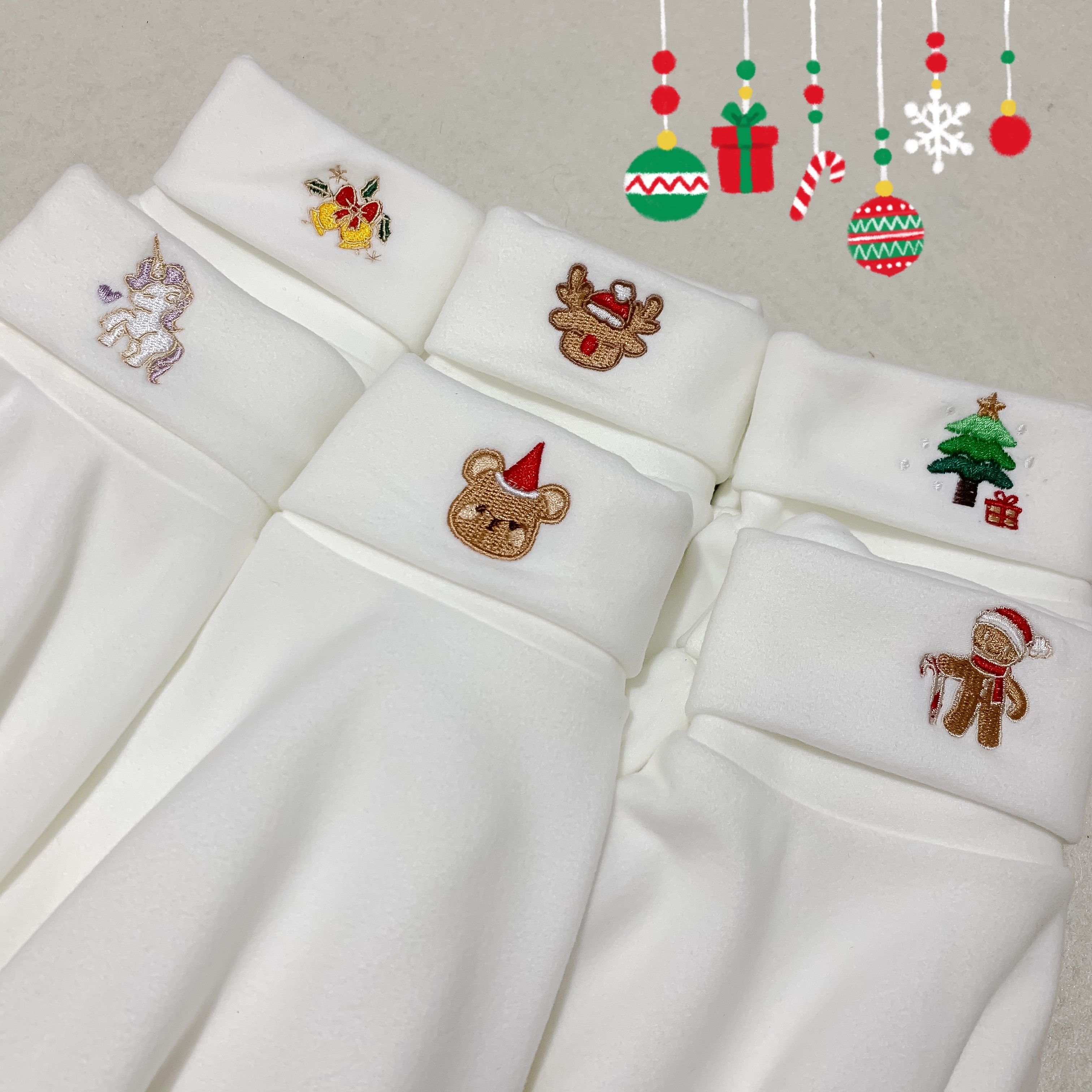 丽月舍原创可爱内搭Lolita圣诞刺绣女秋冬日系百搭打底衫加厚上衣