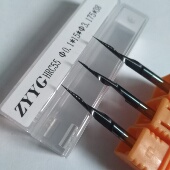 ZYYG 锥度球刀雕刻刀CNC机加工 55度2刃纳米涂层钨钢合金锥度铣刀