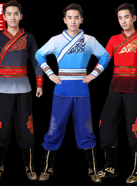 打鼓服演出服舞蹈舞龙舞狮服装
