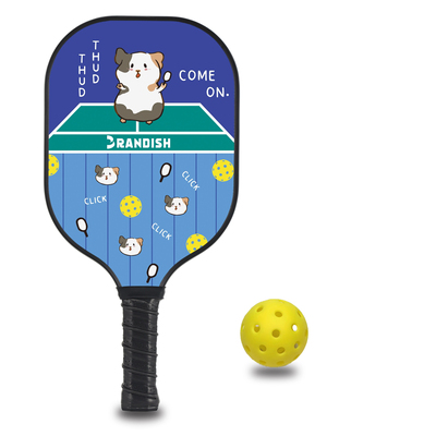 匹克球拍pickleball玻璃纤维轻盈耐用学生男女比赛训练简约渐变