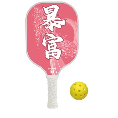 YiCHENG匹克球拍picklebal玻璃纤维个性超轻男女双人比赛训练套装