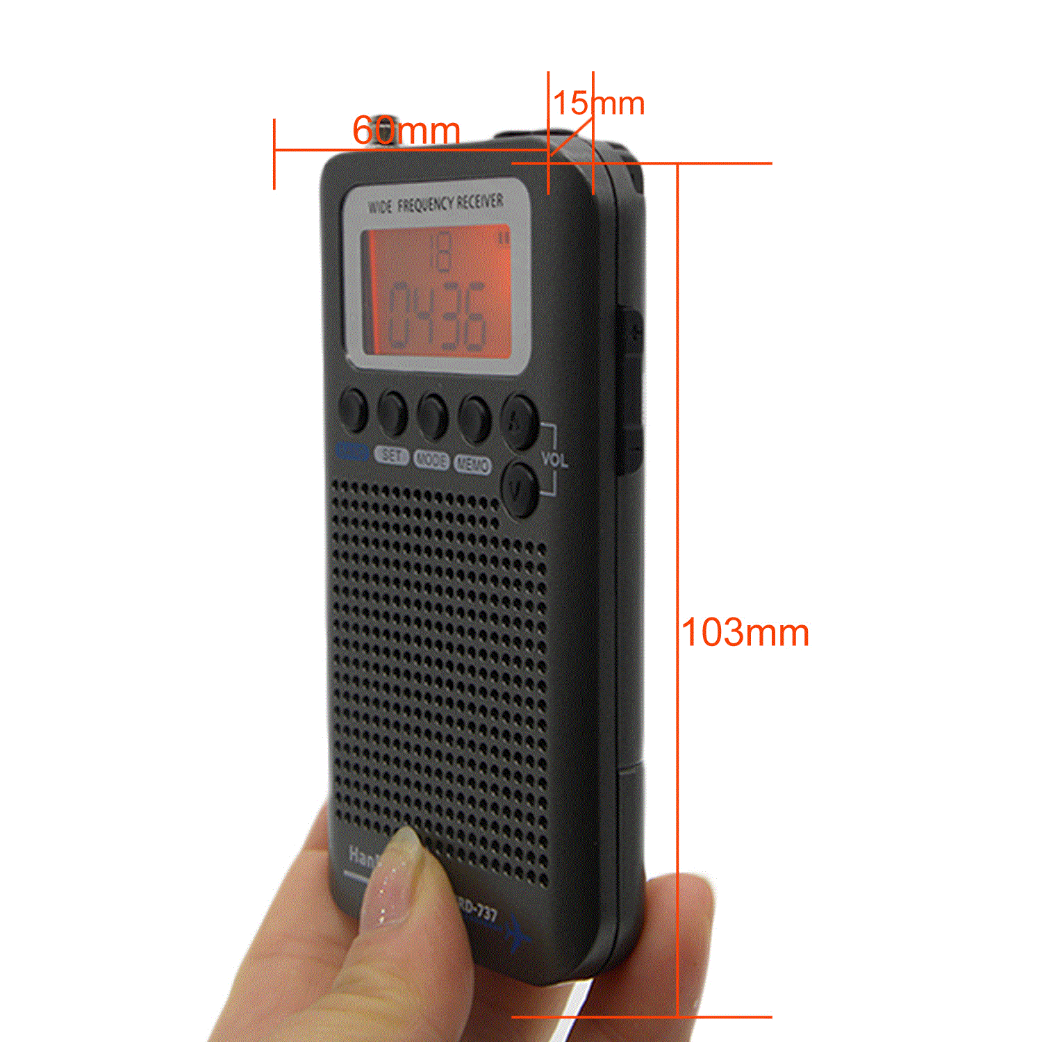 航空波段收音机737越野爱好VHF频道全波段收音机 海事频段TV伴音|ruв категории видео электрических приборов, плеер/портативный аудиовизуальных/радио, радио - от Buy2taobao.com для оказания профессиональной услуги покупки агента Taobao