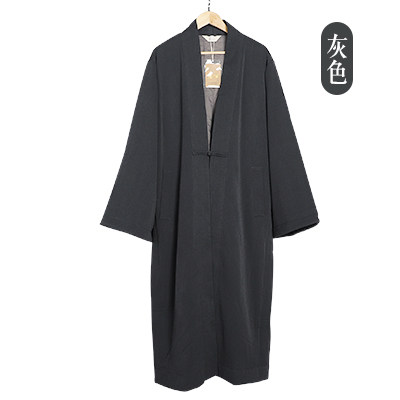 特卖宗觉僧服冬季加棉保暖大衣大褂外披衣羊毛呢禅修长款外套师父