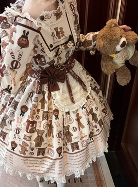 【定金预约】小熊日报JSK/OP/内搭 原创lolita可爱lo裙日常连衣裙