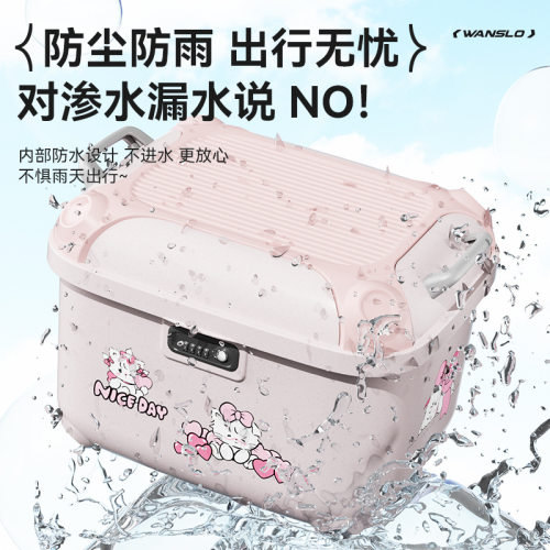 电动车后备箱通用尾箱适用雅迪爱玛露娜台铃电瓶车储物包收纳