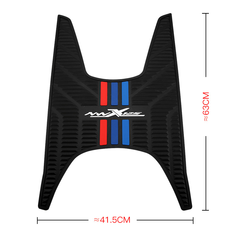 适用本田踏板摩托车NWX125 加厚防滑脚踏板橡胶垫脚垫改装配件