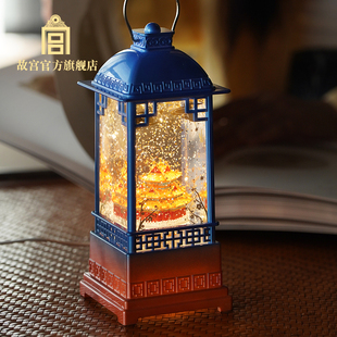 故宫官方旗舰店 故宫 故宫角楼音乐水晶灯 音乐盒氛围灯 生日礼物