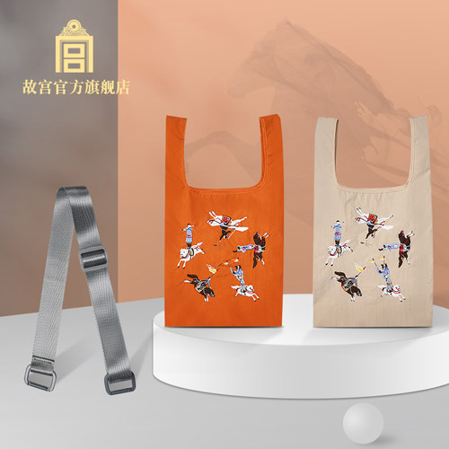 故宫闲云野趣户外刺绣多功能包