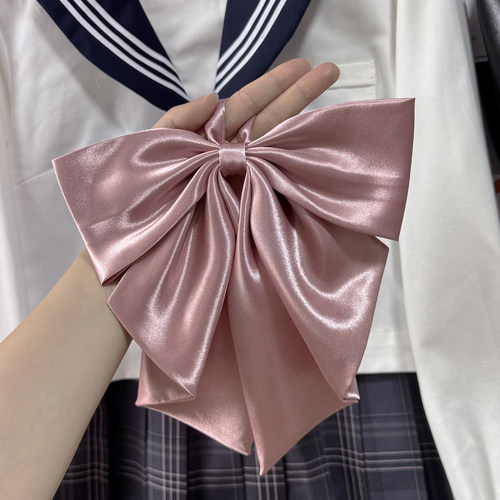 JK免打日系鎏金领巾蝴蝶结制服配饰领结纯色（水手服要延长带）
